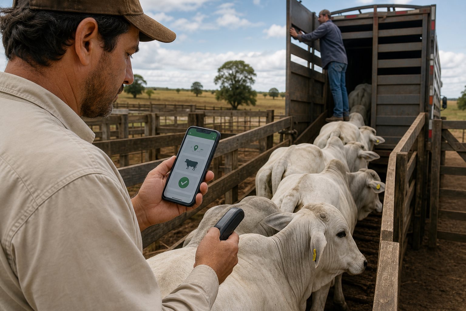e-GTA de bovinos pelo celular: como emitir e conferir antes do embarque